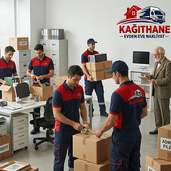 Ofis ve iş yerinizi düzenli şekilde yeni adrese taşır.